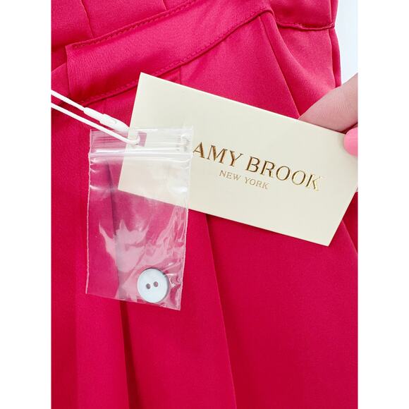 RAMY BROOK Pants Size XXS NEW $295 Pocket Allyn Pant Reed Red - Picture 2 of 4